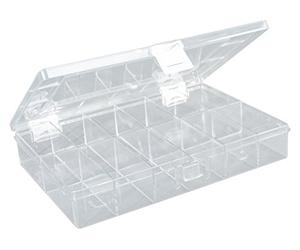 Hünersdorff Assorted: Sturdy Sorting Box (PS), Clear, 613400