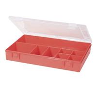 Huenersdorff H&G Assortment Box 8 Compartments Red 8 Fächer Red
