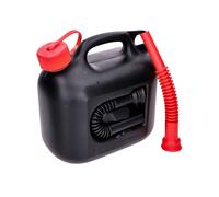 Hünersdorff Fuel Can PREMIUM Capacity 5 L Black 2 Outlet Pipes