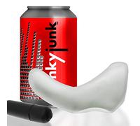 hünkyjunk - The BUZZFUCK Cock Sling with Taint Vibe - White Ice - Experience Intense Stimulation with This White Ice BUZZFUCK Cock Sling by hünkyjunk