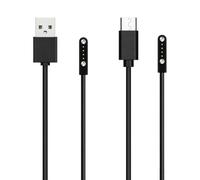 Huenwlp 2PCS Magnetic Charging Cable for PLAUD Note AI Voice Recorder, 1m/3.3ft Type-C Magnetic Replacement Charger Compatible with PLAUD Note AI