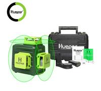 Huepar 3D Cross Line Self-Leveling Laser Level Green with Type-C Charging Port