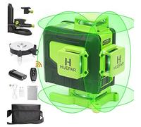 Huepar 4x360° Laser Level Remote Control Self-Leveling 16 Lines, 904DG | Green Beam 4D Cross Line Tiling Floor Laser Tool-Horizontal&Vertical Laser Lines, Magnetic Bracket, Adjust Base
