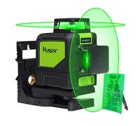 Huepar 902CG 2 x 360° Cross Line Laser Level Self-Leveling with Pulse Mode