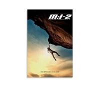 HUERIER Mission Impossible Poster for Room Aesthetic Canvas Wall Art Decor Room Canvas Artistic Bedroom Poster12x18inch(30x45cm) Unframe-style