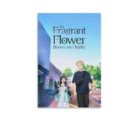 HUERWJRBJ The Fragrant Flower Blooms With Dignity Poster Modern Art Paintings Aesthetic Canvas Cover Wall Art Posters Suitable for Any Location 12x18inch(30x45cm) Unframe-style