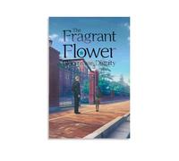 HUERWJRBJ The Fragrant Flower Blooms With Dignity Poster Modern Art Paintings Aesthetic Canvas Cover Wall Art Posters Suitable for Any Location 12x18inch(30x45cm) Unframe-style