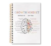 huester Mental Health Office Inspirational Mental Health Notebook Journal, Growth Mindset Therapy Journal for Women, Motivational Positive Affirmations Hardcover Spiral Notebooks, 5.5x8.3 Inch