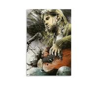 HUEXIANG Singer Kurt Cobain 1 Wall Bedroom Decoration Poster Canvas Print Poster 12x18inch(30x45cm) Unframe-style