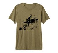 Huey Helicopter air Assault Vietnam War T-Shirt Premium T-Shirt