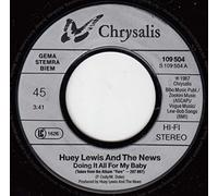 Huey Lewis & The News - Doing it all for my baby/Bad is bad (1987) / Vinyl single [Vinyl-Single 7'']