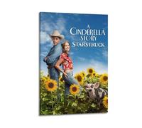 HUEYRORRYT JASURYWO I R I A Cinderella Story Starstruck Posters Aesthetic Wall Art Decor Vintage Canvas Decorative Painting Poster for Living Room Bed Room 12x18inch(30x45cm) Frame-style