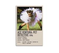 HUEYRORRYT JASURYWO I R I Ace Ventura 1994（6） Posters Aesthetic Wall Art Decor Vintage Canvas Decorative Painting Poster for Living Room Bed Room 16x24inch(40x60cm) Unframe-style