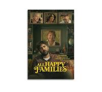 HUEYRORRYT JASURYWO I R I All Happy Families Posters Aesthetic Wall Art Decor Vintage Canvas Decorative Painting Poster for Living Room Bed Room 20x30inch(50x75cm) Unframe-style