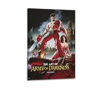 HUEYRORRYT JASURYWO I R I Army of Darkness Posters Aesthetic Wall Art Decor Vintage Canvas Decorative Painting Poster for Living Room Bed Room 24x36inch(60x90cm) Frame-style