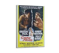 HUEYRORRYT JASURYWO I R I Cape Fear Posters Aesthetic Wall Art Decor Vintage Canvas Decorative Painting Poster for Living Room Bed Room 20x30inch(50x75cm) Frame-style