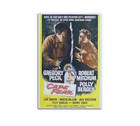 HUEYRORRYT JASURYWO I R I Cape Fear Posters Aesthetic Wall Art Decor Vintage Canvas Decorative Painting Poster for Living Room Bed Room 20x30inch(50x75cm) Unframe-style