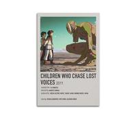 HUEYRORRYT JASURYWO I R I Children Who Chase Lost Voices1 Posters Aesthetic Wall Art Decor Vintage Canvas Decorative Painting Poster for Living Room Bed Room 24x36inch(60x90cm) Unframe-style