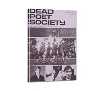 HUEYRORRYT JASURYWO I R I Dead Poets Society 1989（4） Posters Aesthetic Wall Art Decor Vintage Canvas Decorative Painting Poster for Living Room Bed Room 08x12inch(20x30cm) Frame-style