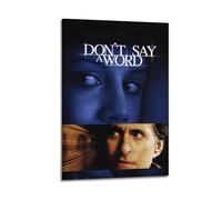 HUEYRORRYT JASURYWO I R I Don't Say A Word Posters Aesthetic Wall Art Decor Vintage Canvas Decorative Painting Poster for Living Room Bed Room 12x18inch(30x45cm) Frame-style