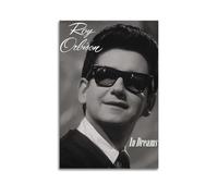 HUEYRORRYT JASURYWO I R I Roy Orbison In Dreams Posters Aesthetic Wall Art Decor Vintage Canvas Decorative Painting Poster for Living Room Bed Room 12x18inch(30x45cm) Unframe-style