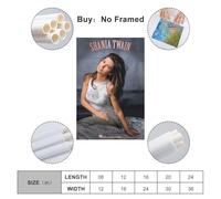 HUEYRORRYT JASURYWO I R I Shania Twain（3） Posters Aesthetic Wall Art Decor Vintage Canvas Decorative Painting Poster for Living Room Bed Room 16x24inch(40x60cm) Unframe-style