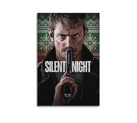 HUEYRORRYT JASURYWO I R I Silent Night Posters Aesthetic Wall Art Decor Vintage Canvas Decorative Painting Poster for Living Room Bed Room 08x12inch(20x30cm) Unframe-style