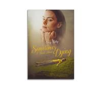 HUEYRORRYT JASURYWO I R I Sometimes I Think About Dying Posters Aesthetic Wall Art Decor Vintage Canvas Decorative Painting Poster for Living Room Bed Room 08x12inch(20x30cm) Unframe-style