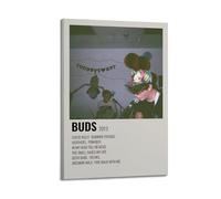 HUEYRORRYT JASURYWO I R I Surf Curse Album Buds Posters Aesthetic Wall Art Decor Vintage Canvas Decorative Painting Poster for Living Room Bed Room 16x24inch(40x60cm) Frame-style