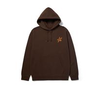 HUF H Star Logo P/O Hoodie | Comfortable Pullover Hoodie for Men, Durable & Stylish Sweatshirt for Casual Wear & Streetwear, Bison, XX-L