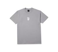 HUF Set MEGABLAST Short Sleeve Tee - Men’s Graphic T-Shirt, Cotton Crewneck with Front & Back Prints, Regular Fit, Dust Purple (Small), S