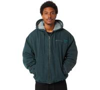 HUF - What A Jungle Denim Work Evergreen - Jacket - green - L - Shell: 100% Cotton; Lining: 100% Polyester,Canvas L