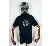 Huf Worldwide Skateboard T-Shirt Tee Downward Spiral French Navy In M