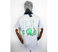 Huf Worldwide Skateboard T-Shirt Tee Magic Dragon H Ash In M