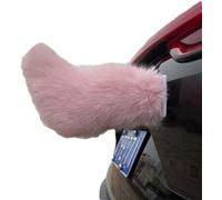 HUFENYU Remote Control Electric Car Tail Rechargeable Plush Animal Moving Tails Wagging Fluffy Auto Trunk Charm with Adjustable Speed for Bumper Exterior(Style 10)