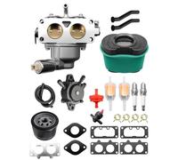 HUFEWU Carburetor Fit for Briggs & Stratton 406777 407777 445577 John Deere L111 L118 L120 LA120 LA130 Nikki V-Twin 40G777 40H777 44M777 Engine Lawn mowers Replace 796997 796258 796227 792295