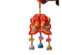 HUFFA 2026 Year of the Horse New Year Pendant - Lucky Bag & Persimmon Spring Festival Decoration for Living Room & Wind Chime(Color6)