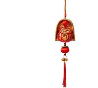HUFFA 2026 Year of the Horse New Year Pendant - Lucky Bag & Persimmon Spring Festival Decoration for Living Room & Wind Chime(Color24)