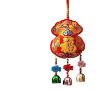 HUFFA 2026 Year of the Horse New Year Pendant - Lucky Bag & Persimmon Spring Festival Decoration for Living Room & Wind Chime(Color5)