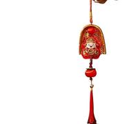 HUFFA 2026 Year of the Horse New Year Pendant - Lucky Bag & Persimmon Spring Festival Decoration for Living Room & Wind Chime(Color27)