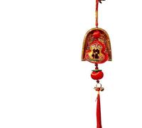 HUFFA 2026 Year of the Horse New Year Pendant - Lucky Bag & Persimmon Spring Festival Decoration for Living Room & Wind Chime(Color28)