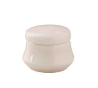 HUFFA 5ml Ceramic Mini Tea Pot - Small Sealed Storage Pot for Powder Rouge and Paste(5mlbamboojar-Pink)