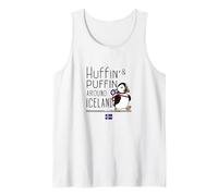 Huffin' & Puffin Around Iceland - Nordic Adventure Souvenir Tank Top