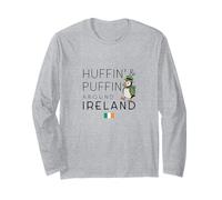 Huffin & Puffin Around Ireland - Funny Irish Souvenir Long Sleeve T-Shirt