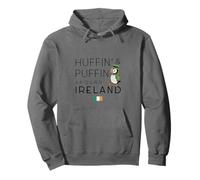 Huffin & Puffin Around Ireland - Funny Irish Souvenir Pullover Hoodie