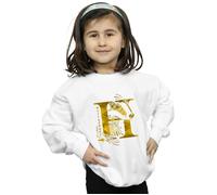Hufflepuff Badger Sweatshirt Harry Potter White 7-8 Years