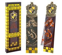 Hufflepuff Crest Bookmark by The Noble Collection - Harry Potter Bookmark with Hand Enamelled Diecast Metal Crest - Officially Licensed Harry Potter Movie Gifts