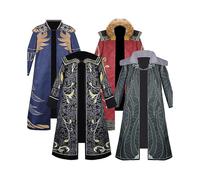 (Hufflepuff, L) Harry Potter Hogwarts Legacy School Robe Cosplay Costumes Cape Coat For Adults