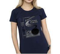 Hufflepuff Quidditch Team Captain Cotton T-Shirt Harry Potter Navy XL