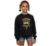 Hufflepuff Toon Crest Sweatshirt Harry Potter Black 7-8 Years